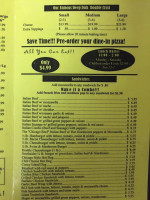 Luconi's Pizza menu