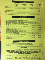 Luconi's Pizza menu