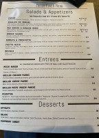 Mezzo Stockton menu