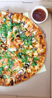 Thai Curry Pizza Thai Cuisine food