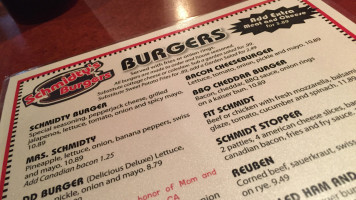 Schmidty's Burgers food