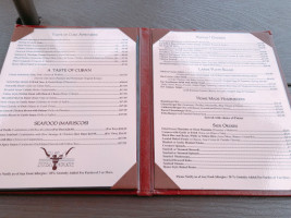 354 Steakhouse menu