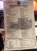 The Filling Station Cafe menu