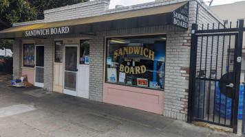 Sandwich Board outside