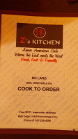 Z's Kitchen food