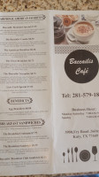 Baccailis Cafe food