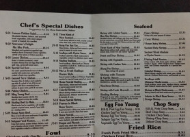 Peking Kitchen menu