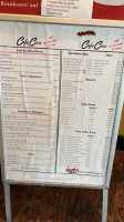 Café Coco Elliston Place menu