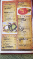 El Tapatio menu