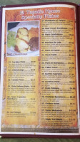 El Tapatio menu