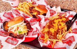 Freddy's Frozen Custard Steakburgers food