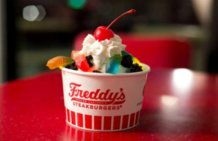 Freddy's Frozen Custard Steakburgers food