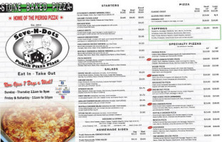 Seve-n-dots Publik Pizza Place food