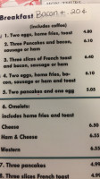 Georges Family menu