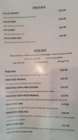 Sala Thai menu