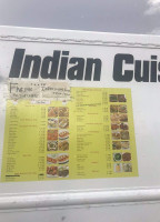 Five Star Indian Cuisine Food Truck menu