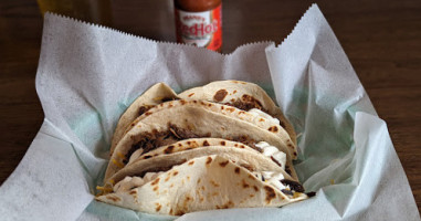 Hellbender Burritos food