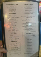 Wolf's Den menu