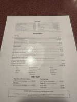 Brownstone Cafe menu