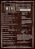 Whiskey Rhythm menu