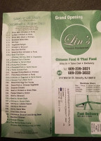 Lin ' 's Chinese Order Online Beverly, Nj 08010 Chinese menu