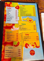 Mariscos Ensenada menu