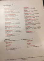 Gil's Cafe menu