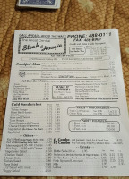 The Great Central Steak Hoagie Company menu