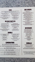 Shakers menu