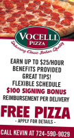 Vocelli Pizza food