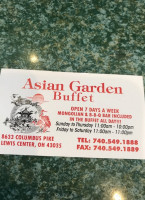 Asian Garden Buffet food