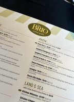 Brio Italian Grille menu