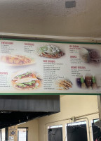 Cessy Taco Shop menu