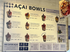 Berry Divine Acai Bowls menu