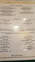 Marbulls Tavern menu