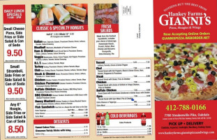 Gianni's Pizza Hankey Farms/oakdale food