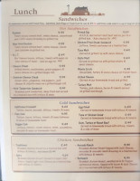 The Hungry Fox Country Store menu