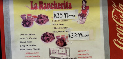 La Rancherita Tortilleria food