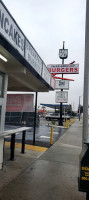 J B Burgers outside