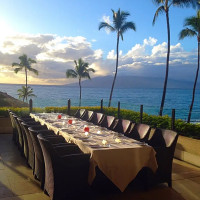 Wolfgang Puck's Spago in the Four Seasons Resort Maui food