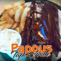 Papous Tap Grille food