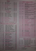 China Kitchen menu