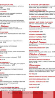 Grande Italian menu