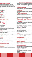 Grande Italian menu