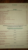 Hoge's Restaurant . menu