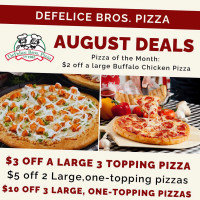 Defelice Bros Pizza Wintersville food