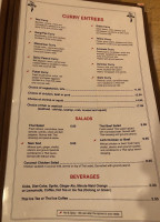 Thai Gourmet menu