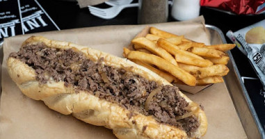 Inky's Authentic Philadelphia Cheesesteaks And Hoagies food