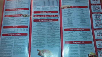 Cardello Pizza menu