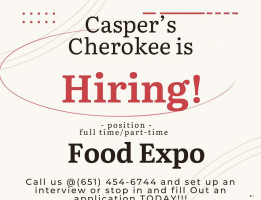 Casper's Cherokee Of Eagan food